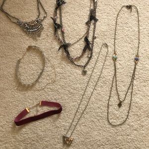 6 necklaces bundle